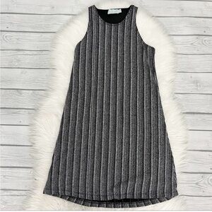Veronica M Black and Silver Mini Shift dress
